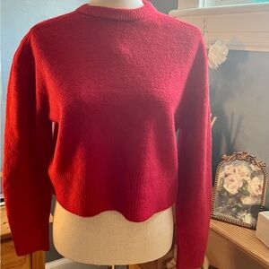 NWT- Universal Threads, classic red women’s sweater, size XS.